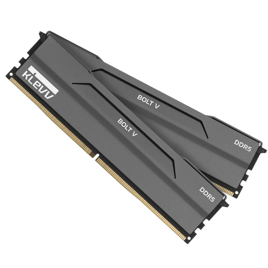 رم کلو مدل Bolt V 32GB Dual 6000MHz CL28 Charoal Grey DDR5
