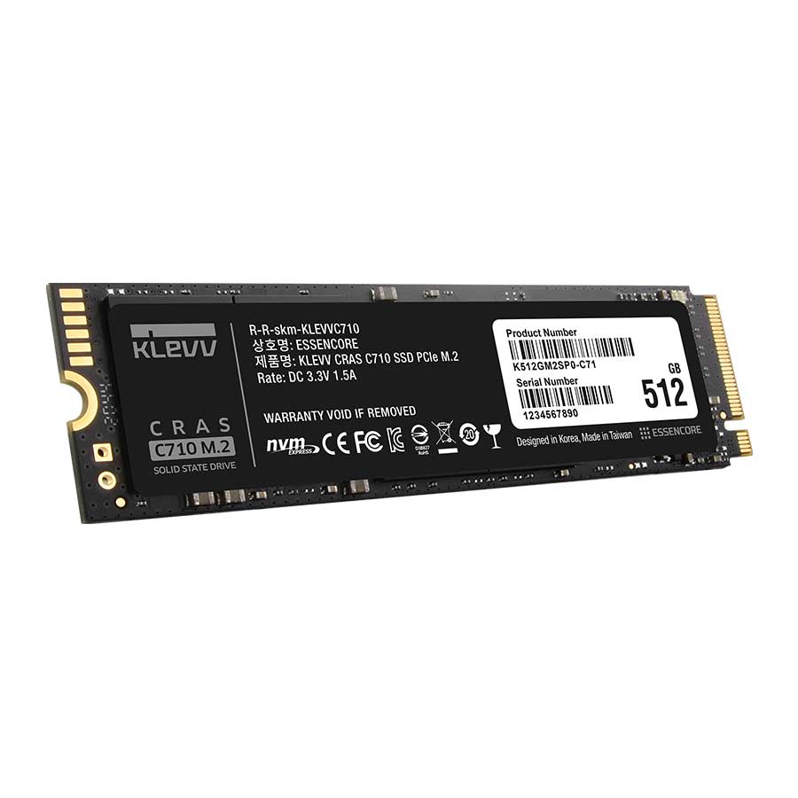 اس اس دی 512 گیگابایت کلو مدل CRAS C710 M.2 2280 PCIe NVMe