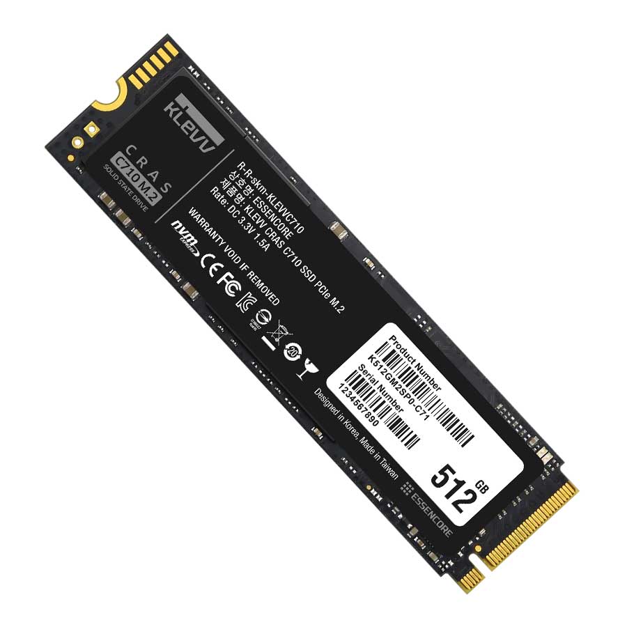 اس اس دی 512 گیگابایت کلو مدل CRAS C710 M.2 2280 PCIe NVMe