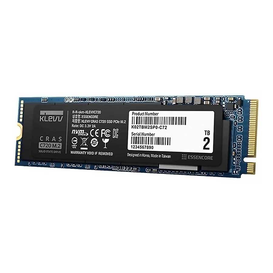 اس اس دی 2 ترابایت کلو مدل CRAS C720 M.2 2280 PCIe NVMe