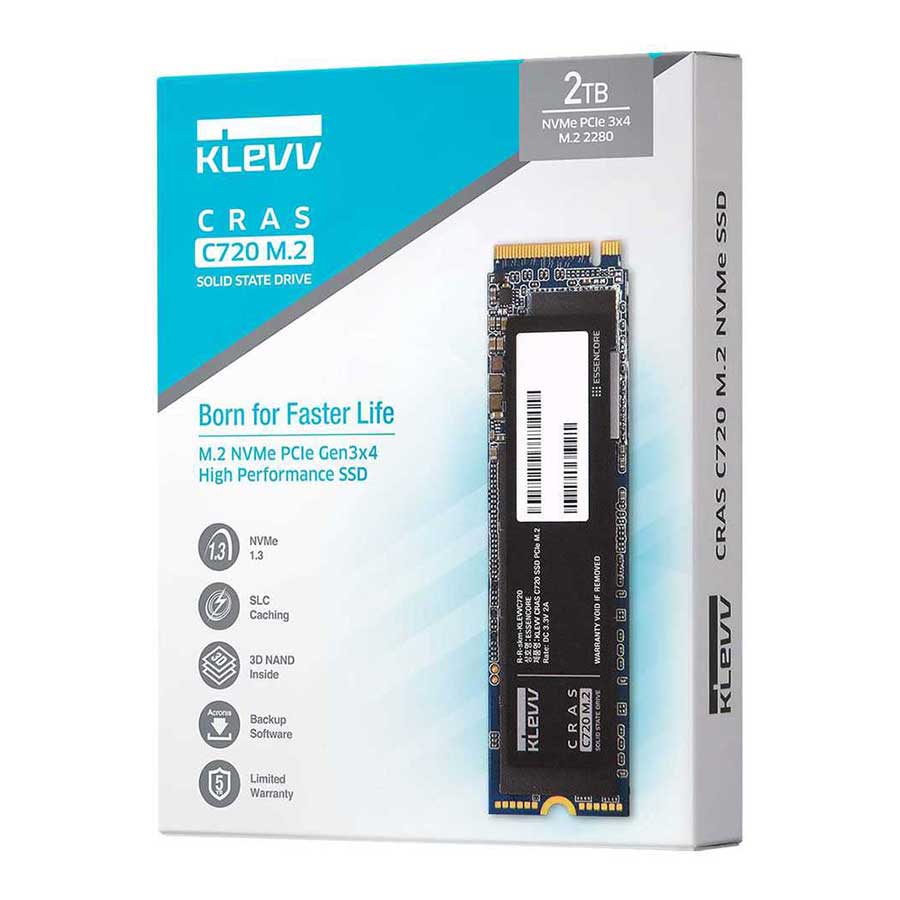 اس اس دی 2 ترابایت کلو مدل CRAS C720 M.2 2280 PCIe NVMe