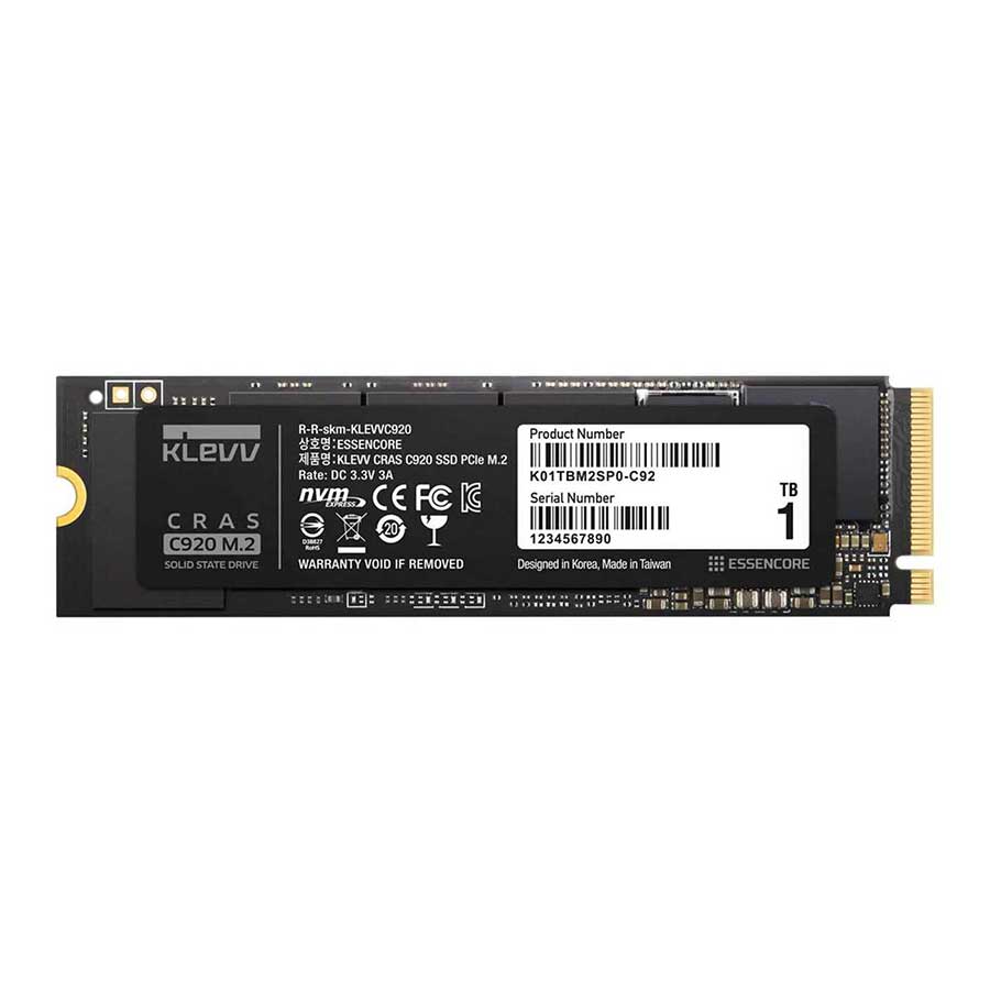 اس اس دی 1 ترابایت کلو مدل CRAS C920 M.2 2280 PCIe NVMe