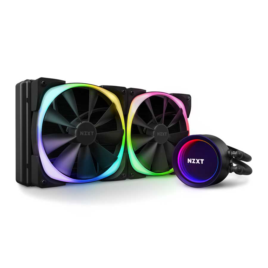 خنک کننده مایع پردازنده ان زد ایکس تی مدل Kraken X63 RGB AIO 280 Black