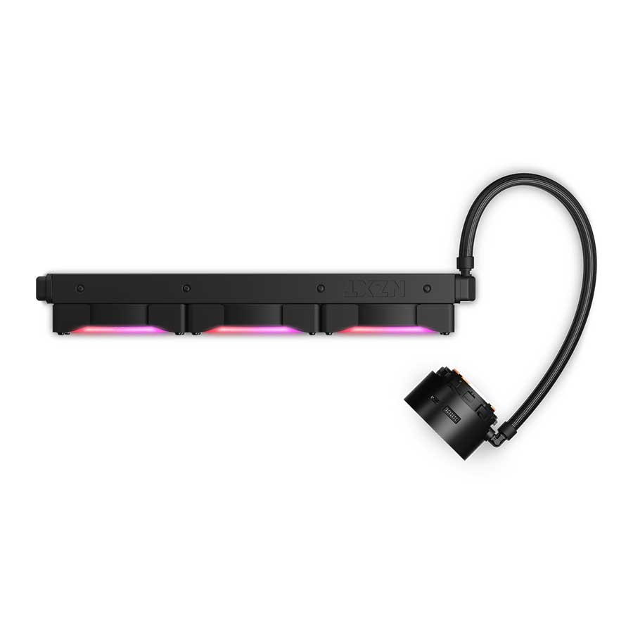 خنک کننده مایع پردازنده ان زی ایکس تی مدل Kraken Z73 RGB AIO 360 Black