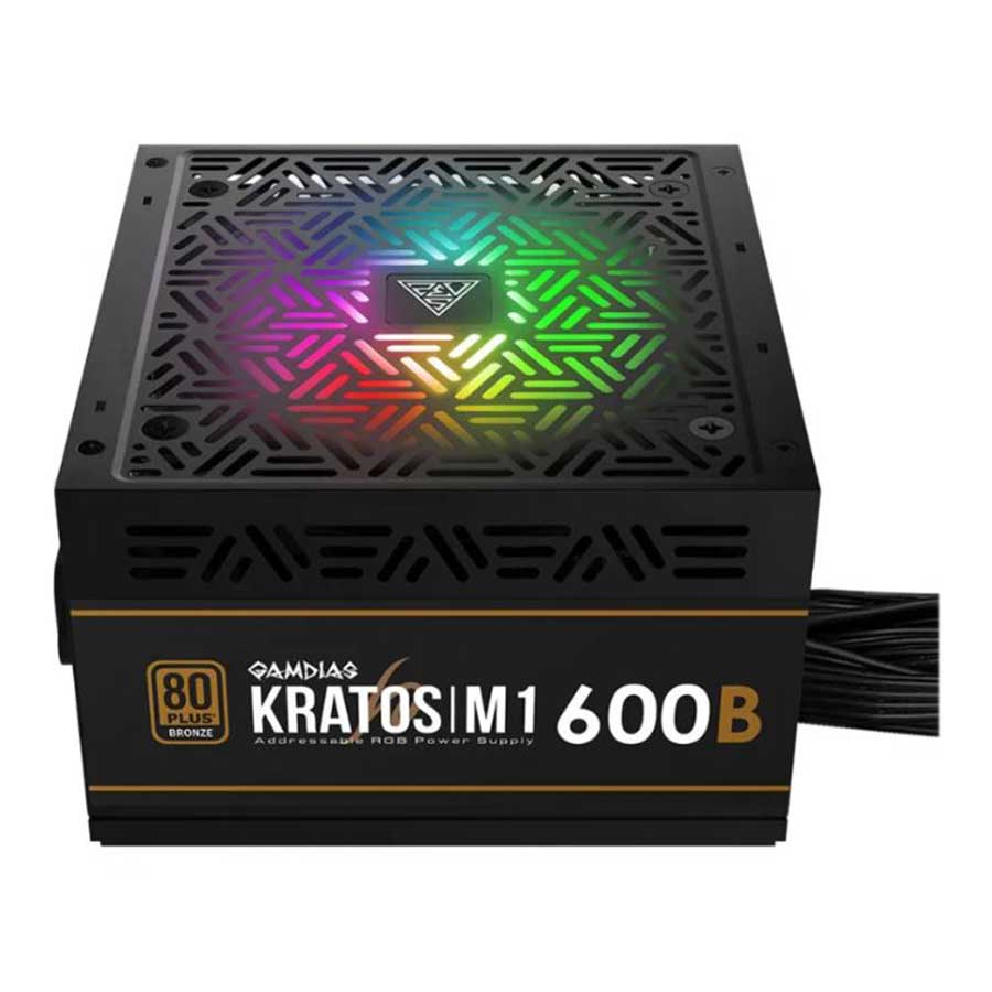 پاور کامپیوتر 600 وات گیم دیاس مدل KRATOS M1-600B