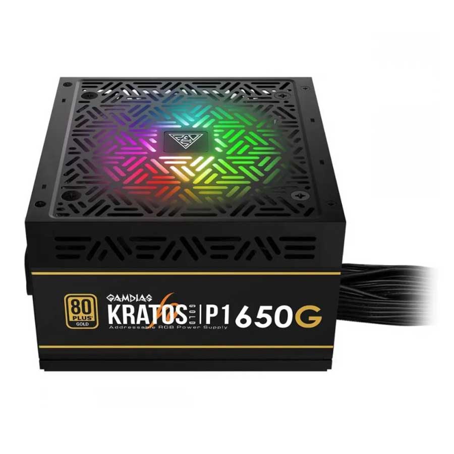 پاور کامپیوتر 650 وات گیم دیاس مدل KRATOS P1-650G