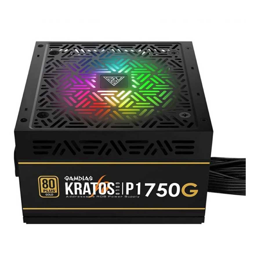 پاور کامپیوتر 750 وات نیمه ماژولار گیم دیاس مدل KRATOS P1-750G