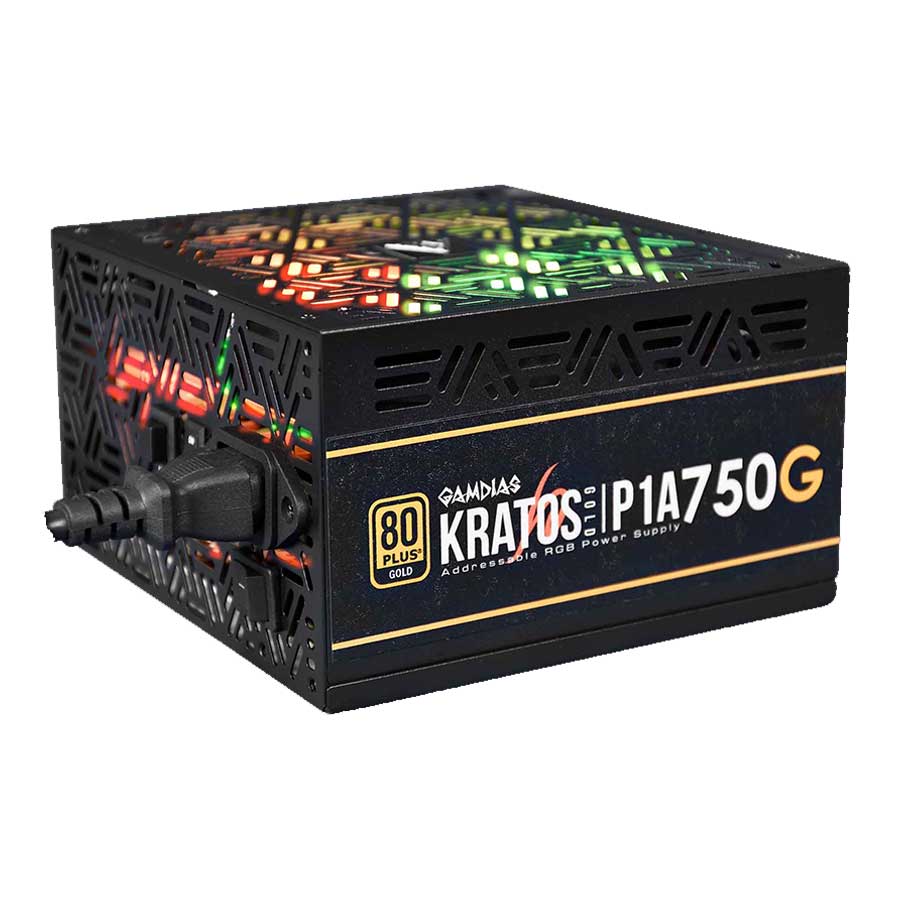 پاور کامپیوتر 750 وات گیم دیاس مدل KRATOS P1A-750G Gold