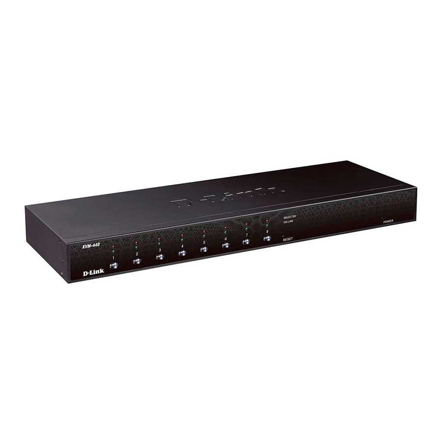 سوییچ 8 پورت KVM دی لینک مدل KVM-440/DSE