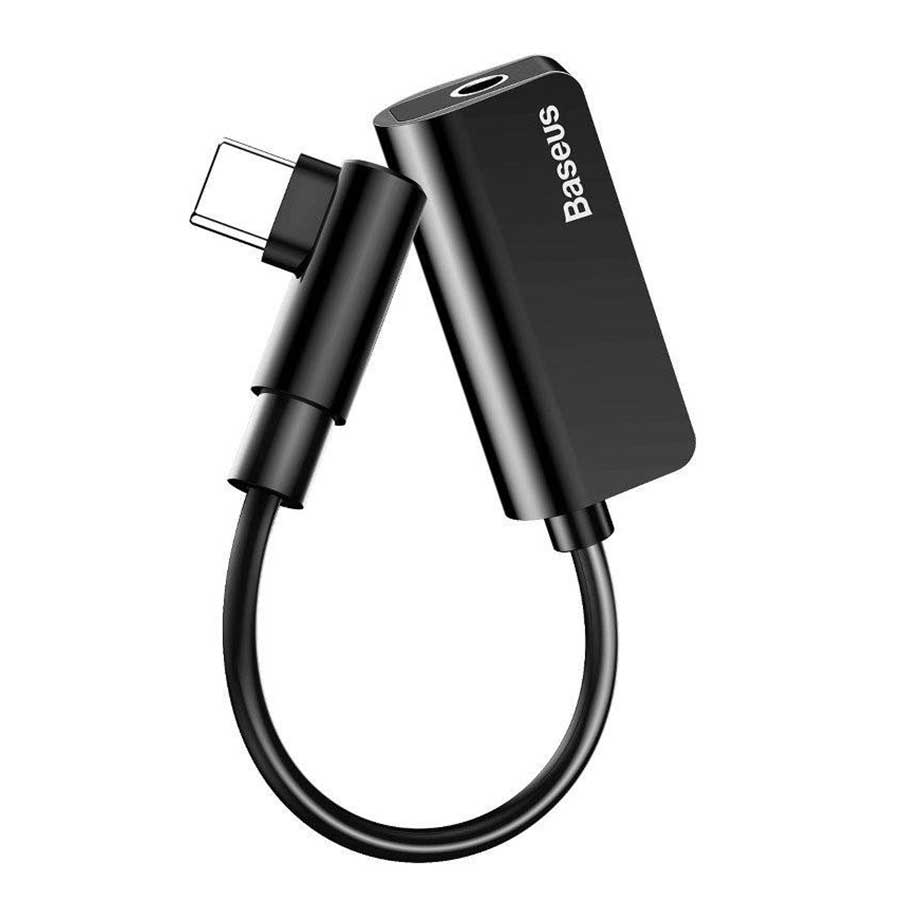 تبدیل USB-C به AUX/USB-C باسئوس مدل L41 CATL45-01