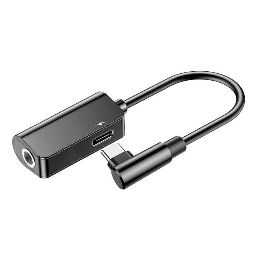 تبدیل USB-C به AUX/USB-C باسئوس مدل L41 CATL45-01