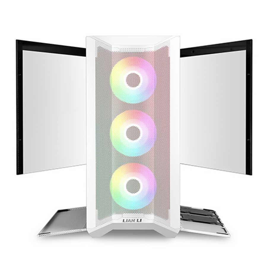 کیس کامپیوتر لیان لی مدل LANCOOL II MESH RGB White