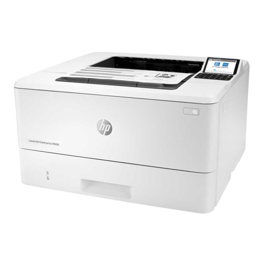 پرینتر سیاه و سفید اچ پی مدل LaserJet Enterprise M406dn