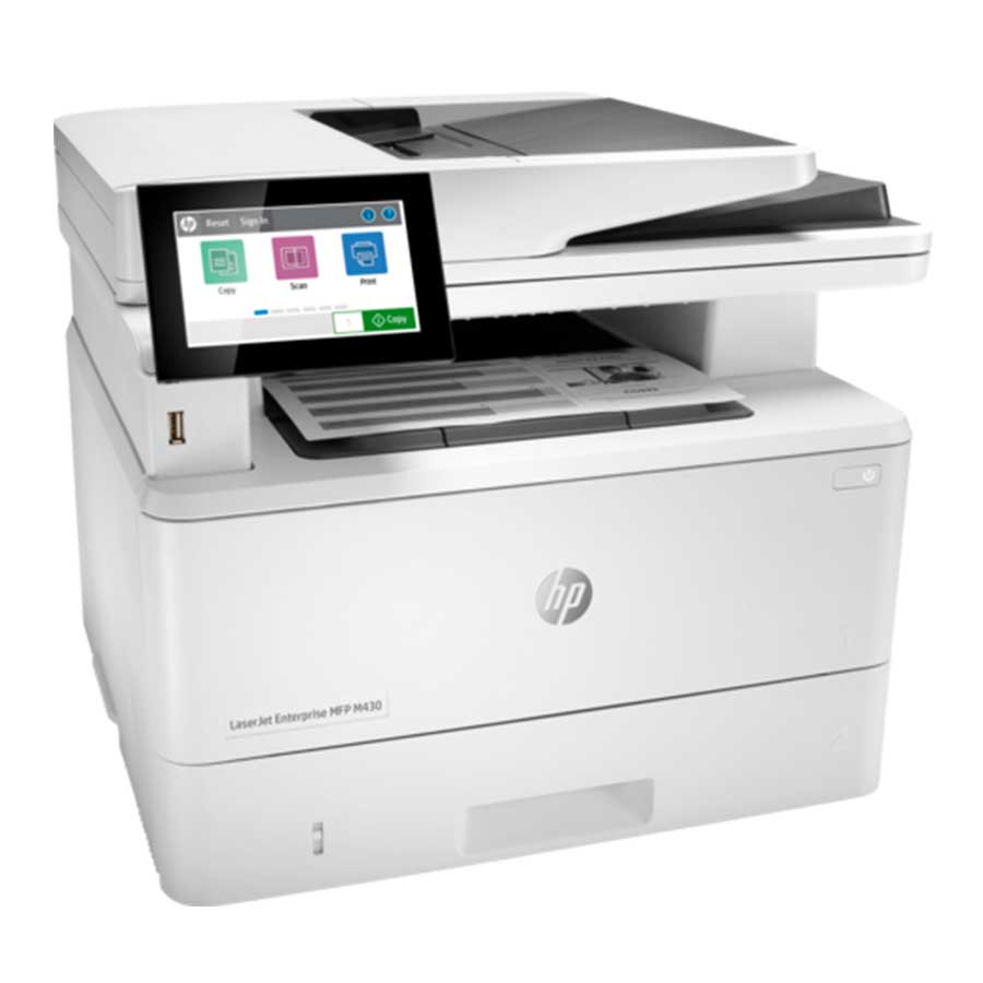 پرینتر سیاه و سفید اچ پی مدل LaserJet Enterprise MFP M430f