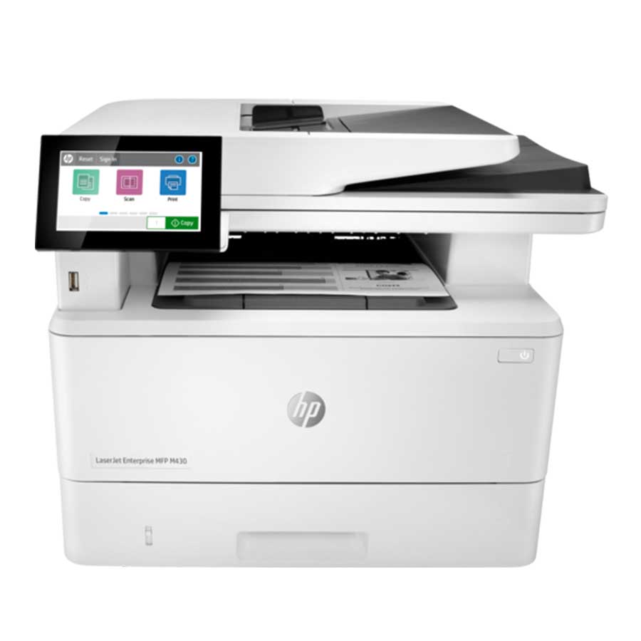 پرینتر سیاه و سفید اچ پی مدل LaserJet Enterprise MFP M430f