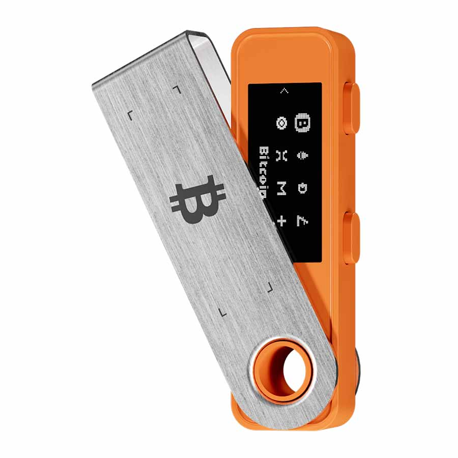 کیف پول سخت افزاری لجر مدل Nano S Plus 2025