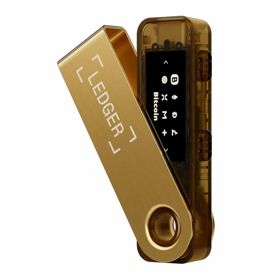 کیف پول سخت افزاری لجر مدل Nano S Plus 2025