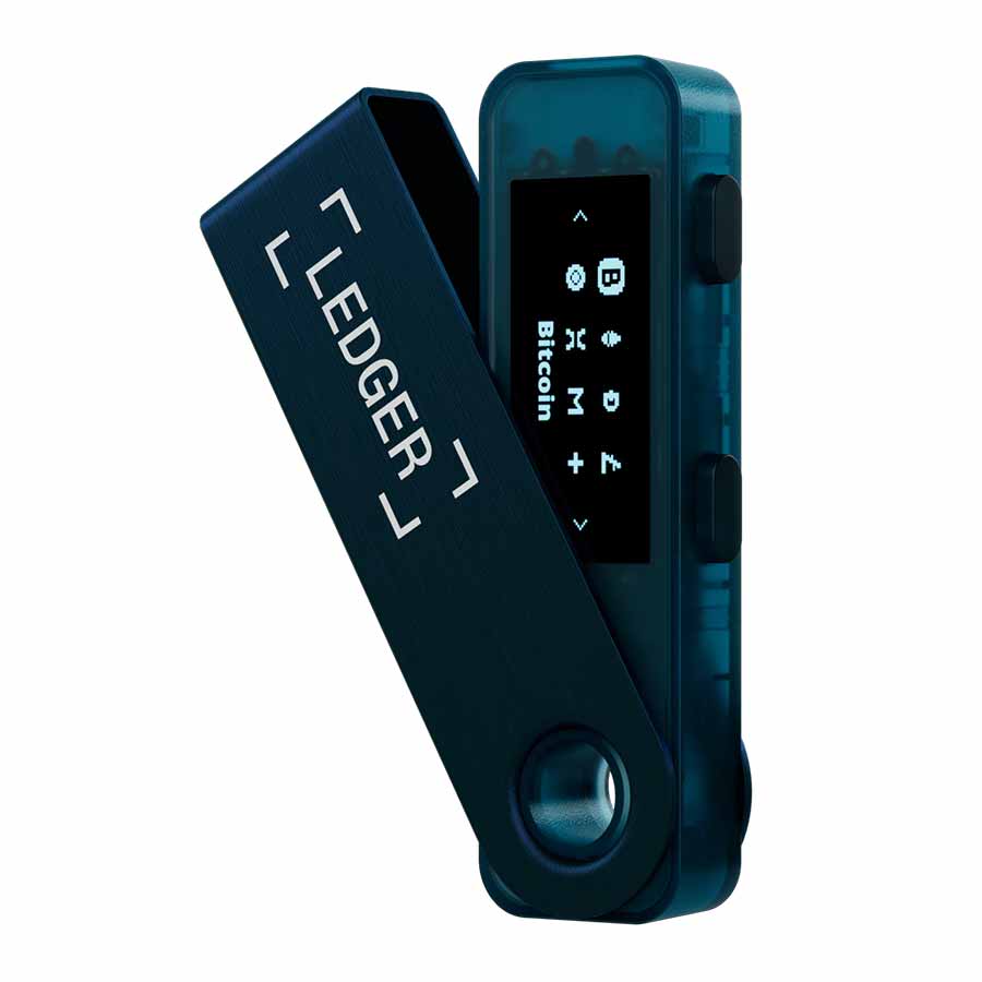 کیف پول سخت افزاری لجر مدل Nano S Plus 2025