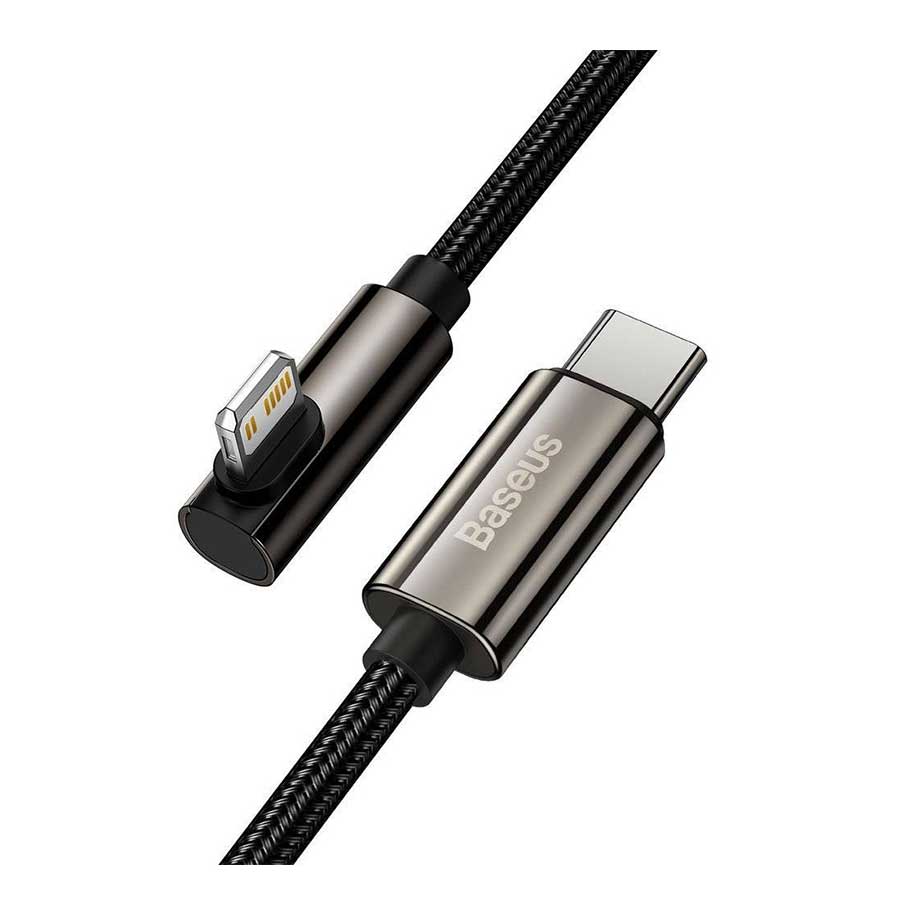 کابل تبدیل USB-C به لایتنینگ باسئوس مدل Legend Mobile Game Elbow CATLCS-01