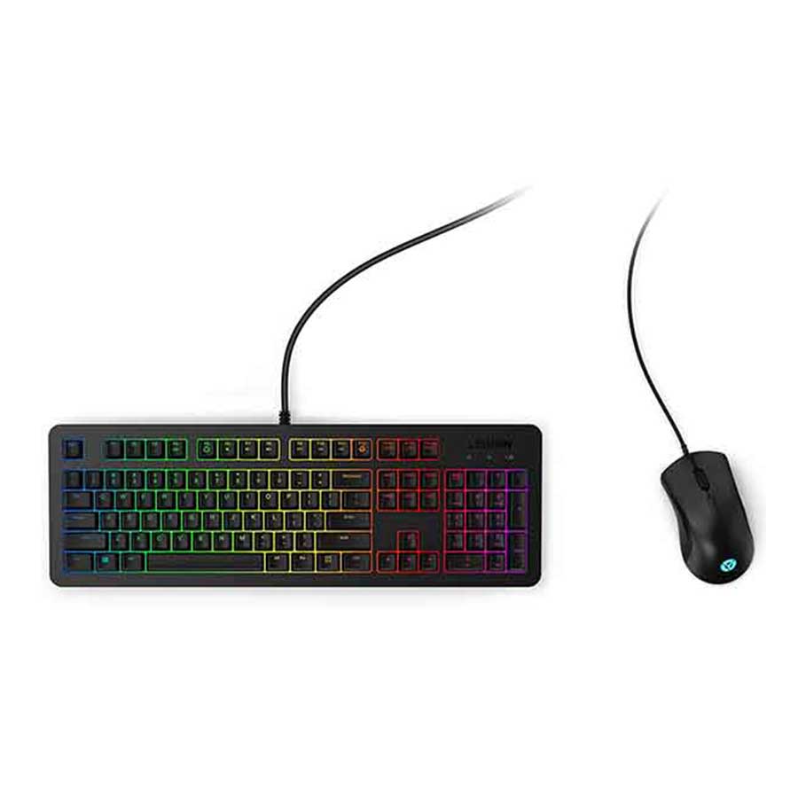 کیبورد و ماوس گیمینگ باسیم لنوو مدل Legion KM300 RGB GX30Z21582