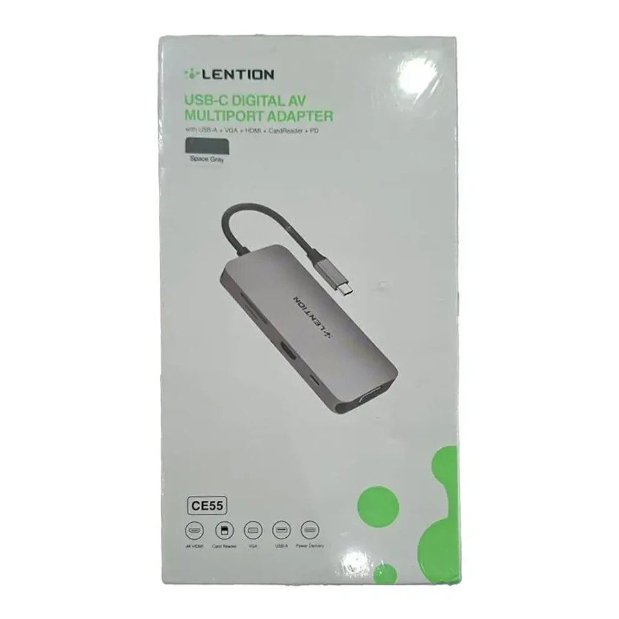 هاب USB-C هشت پورت لنشن