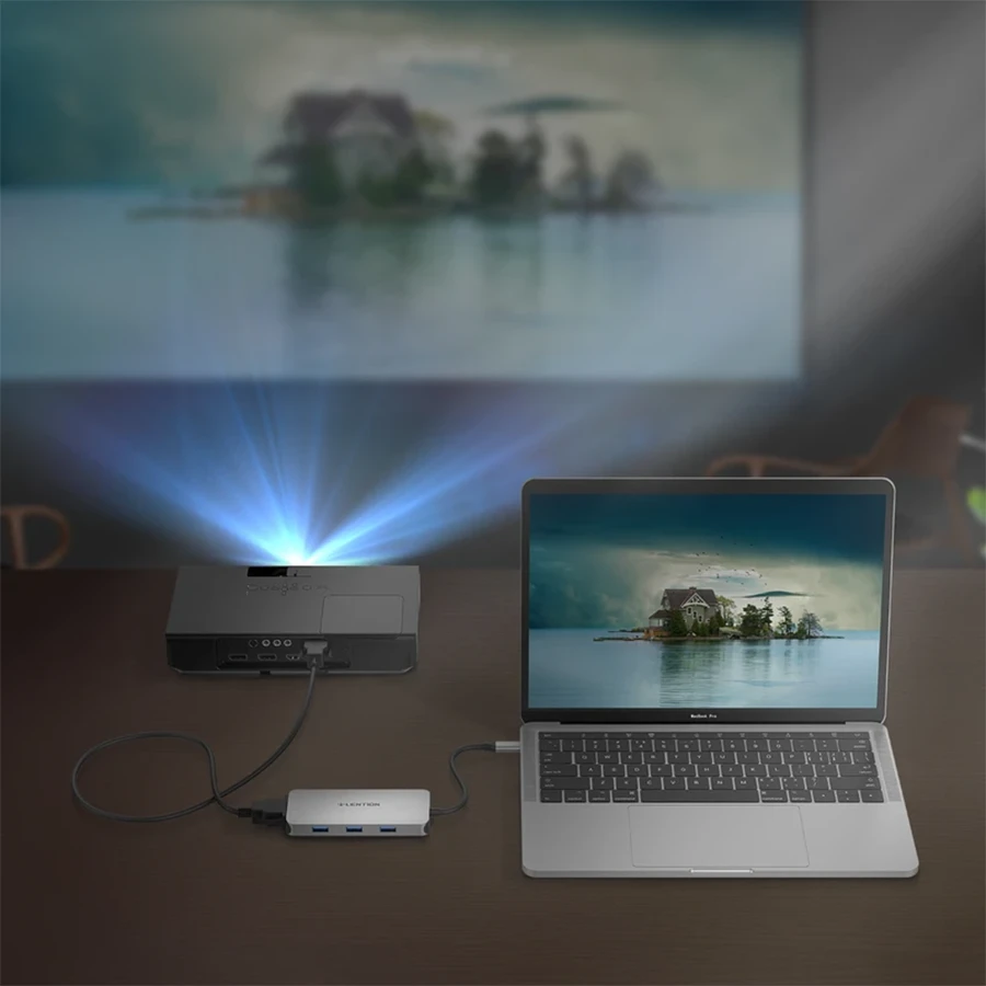 هاب USB-C هشت پورت لنشن