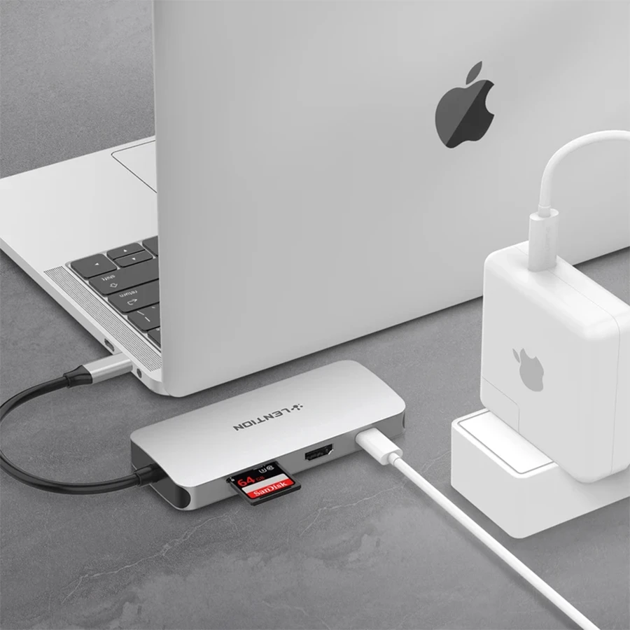 هاب USB-C هشت پورت لنشن