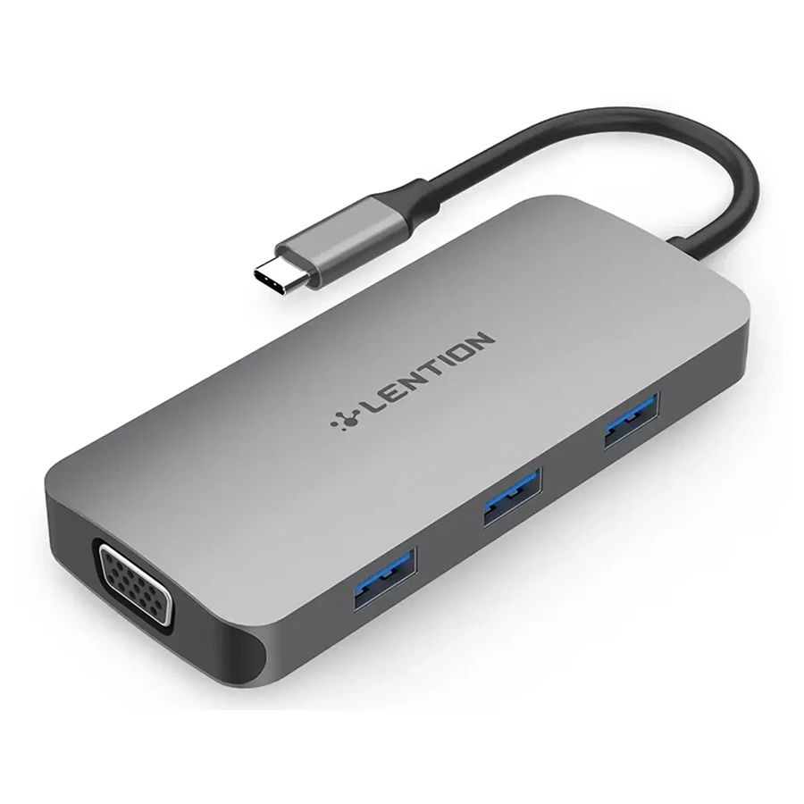 هاب USB-C هشت پورت لنشن