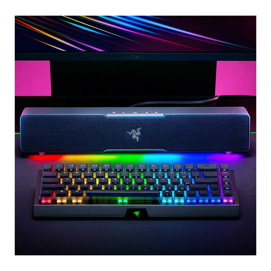 ساندبار بی‌سیم و بلوتوث ریزر مدل Leviathan V2 X