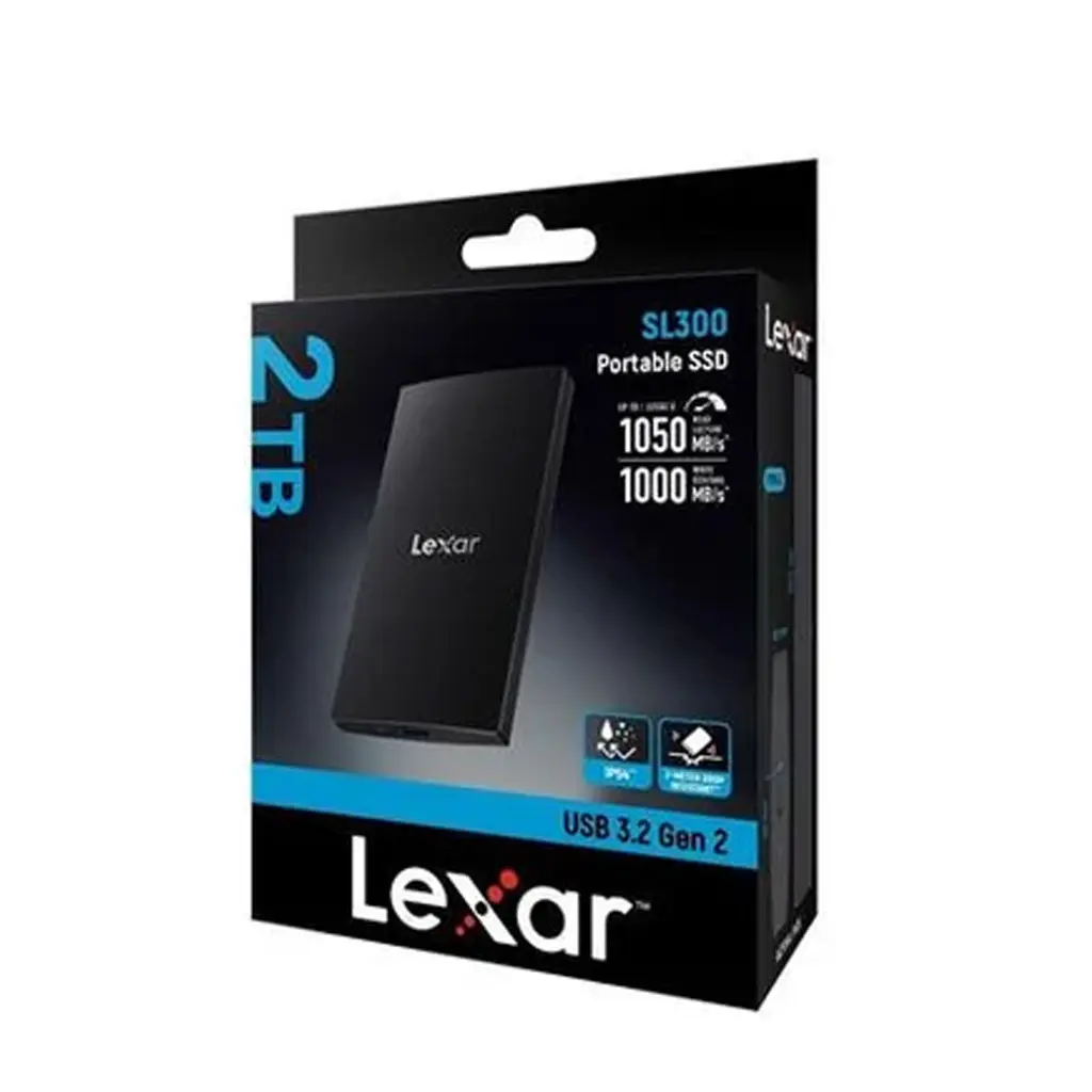 حافظه اس اس دی اکسترنال Lexar SL300 2TB