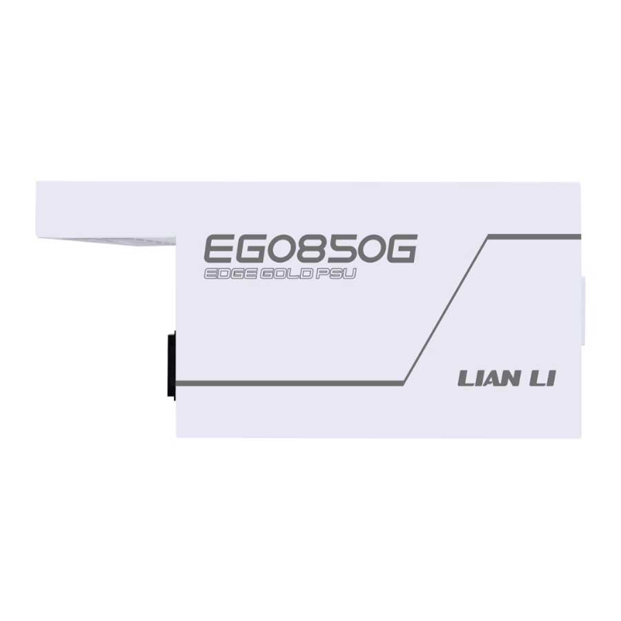 پاور کامپیوتر 850 وات تمام ماژولار لیان لی مدل EDGE GOLD White