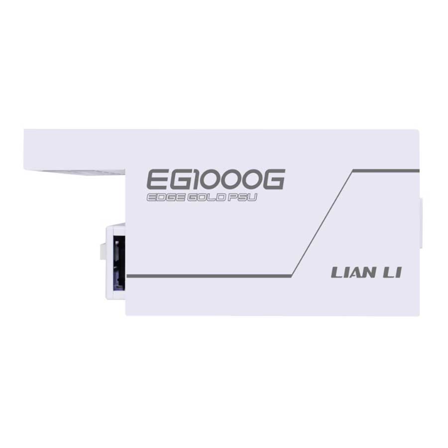 پاور کامپیوتر 1000 وات تمام ماژولار لیان لی مدل EDGE GOLD White