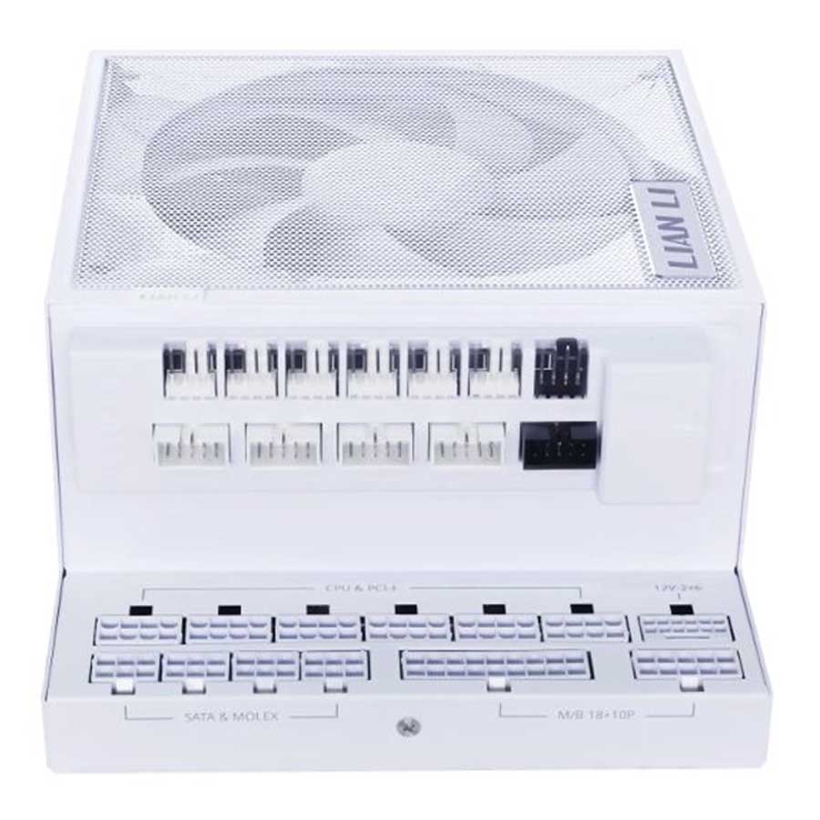 پاور کامپیوتر 1000 وات تمام ماژولار لیان لی مدل EDGE GOLD White