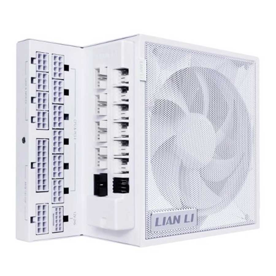 پاور کامپیوتر 1200 وات تمام ماژولار لیان لی مدل EDGE GOLD White