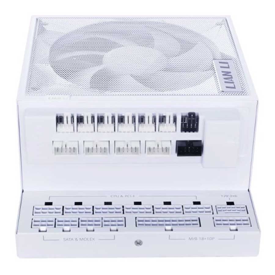 پاور کامپیوتر 1200 وات تمام ماژولار لیان لی مدل EDGE GOLD White