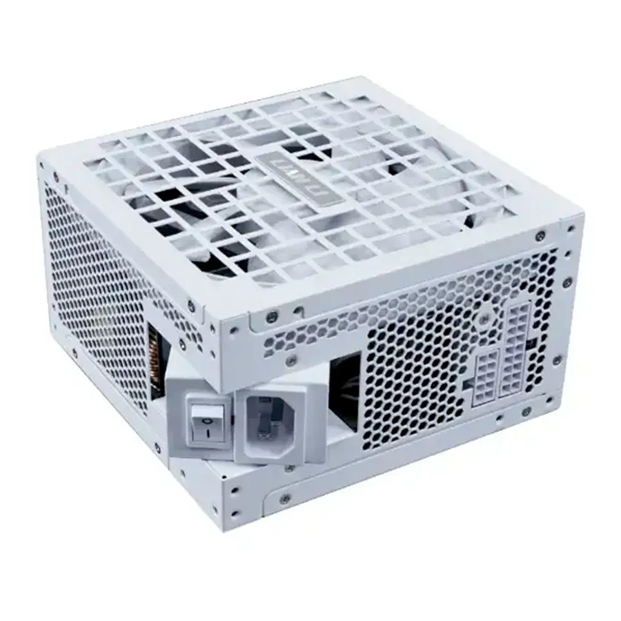 Lian Li RS ATX 3.1 1200W 80PLUS Gold White Full Modular PSU پاور کامپیوتر 1200 وات تمام ماژولار لیان لی