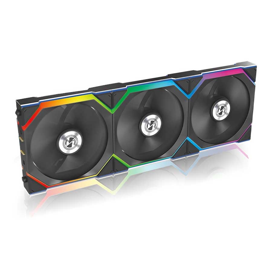 فن خنک کننده کیس لیان لی مدل UNI FAN SL Wireless 120 3-in-1 Black