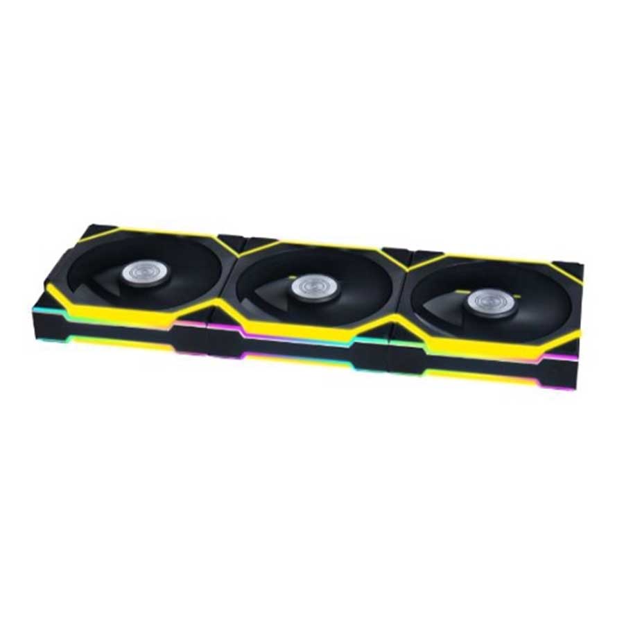 فن خنک کننده کیس لیان لی مدل UNI FAN SL Wireless 120 3-in-1 Black