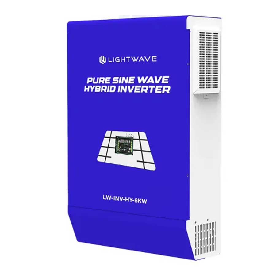 اینورتر 6 کیلو وات لایت ویو مدل LW-INV-HY-6KW