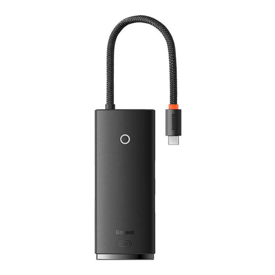 هاب USB-C پنج پورت باسئوس مدل Lite Series WKQX040001