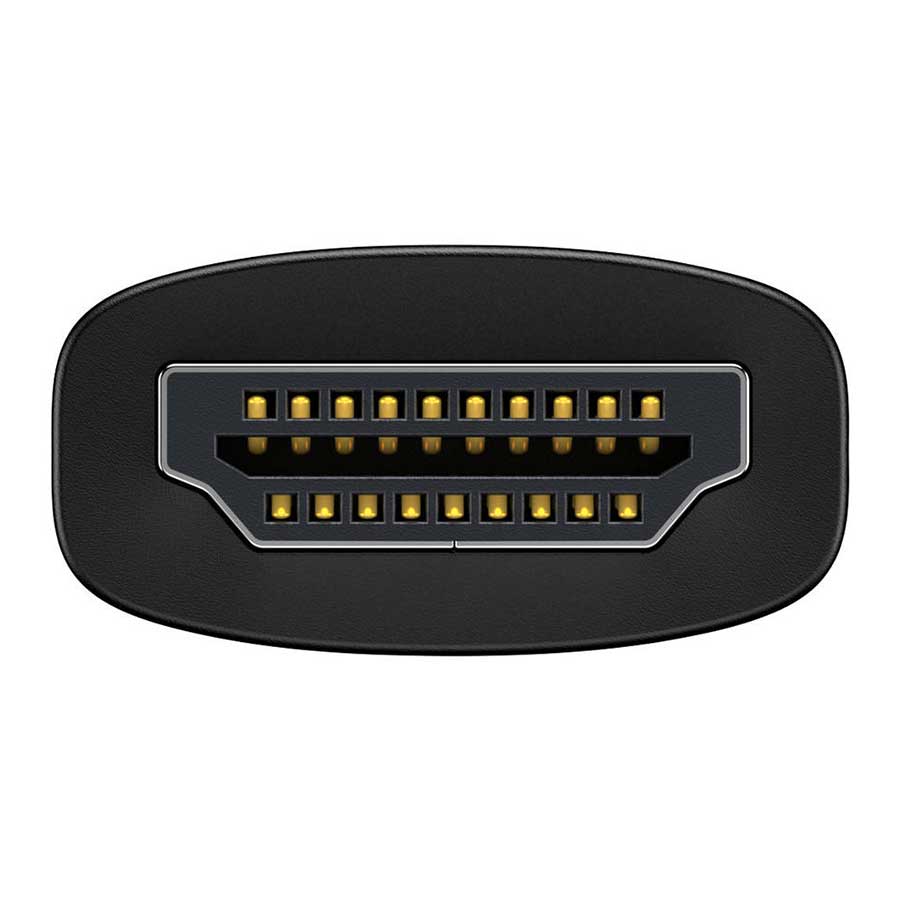 کابل تبدیل 0.21 متری HDMI به VGA باسئوس مدل Lite WKQX010001