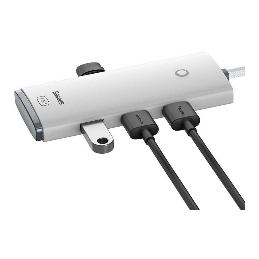 هاب USB چهار پورت باسئوس مدل Lite WKQX030001