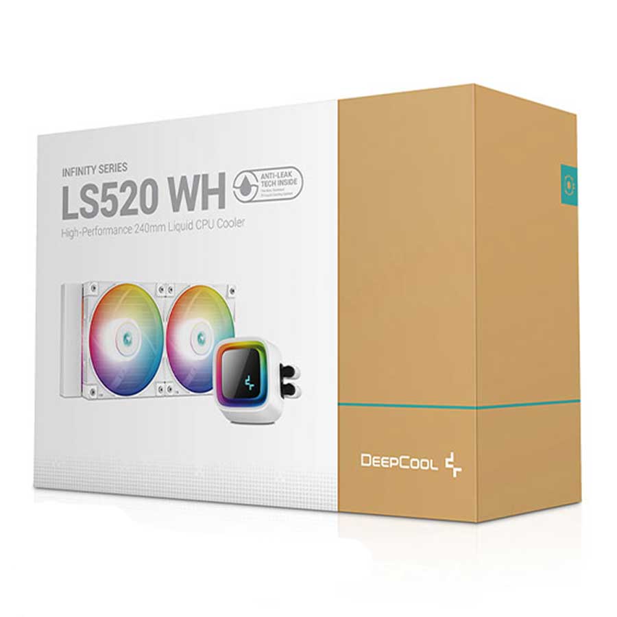 خنک کننده مایع پردازنده دیپ کول مدل LS520 White