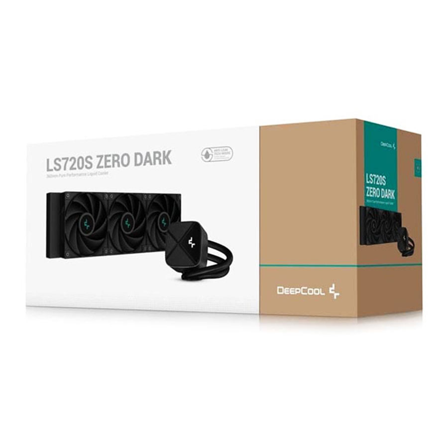 خنک کننده مایع پردازنده دیپ کول مدل LS720S Zero Dark