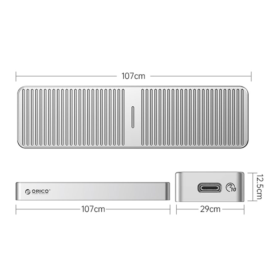 قاب اس اس دی M.2 اوریکو مدل M222C3-G2-SV-BP