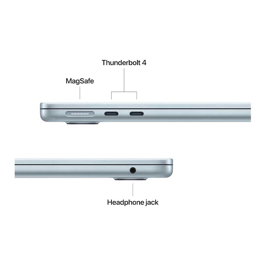 لپ تاپ 13.6 اینچ اپل مدل MacBook Air MC6T4 M4