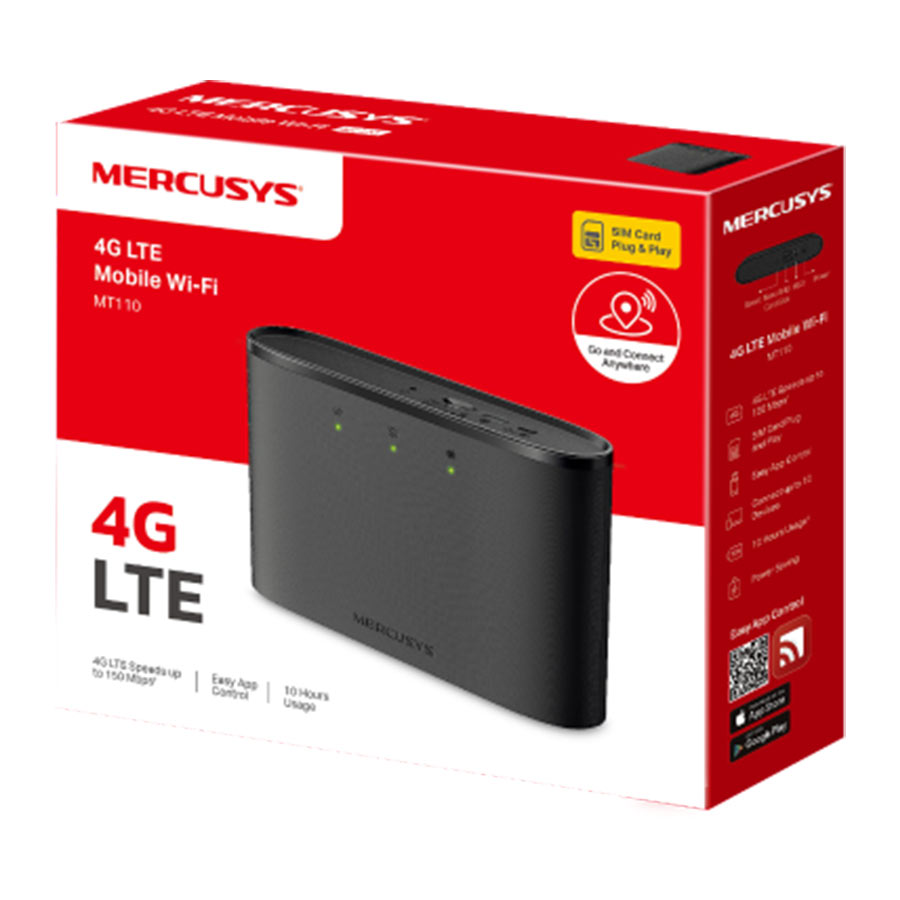 مودم روتر 4G LTE بی‌سیم و قابل حمل مرکوسیس مدل MT110