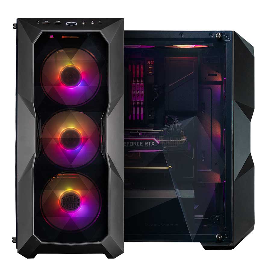 کیس کامپیوتر کولرمستر مدل MASTERBOX TD500 ARGB