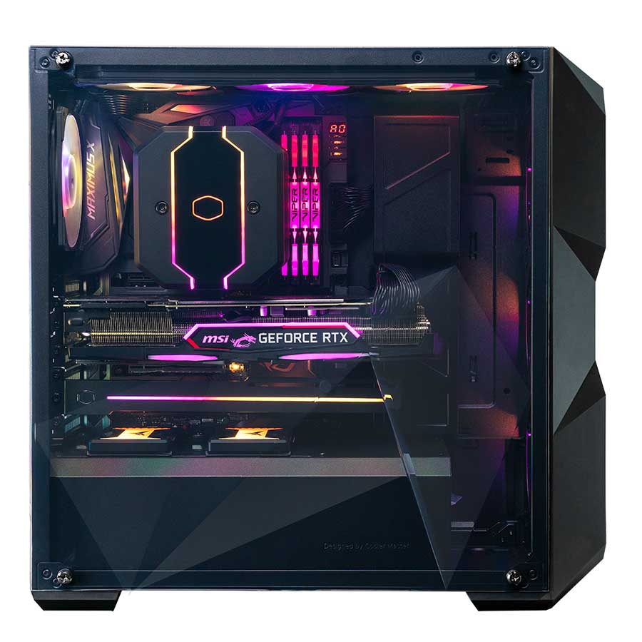 کیس کامپیوتر کولرمستر مدل MASTERBOX TD500 ARGB