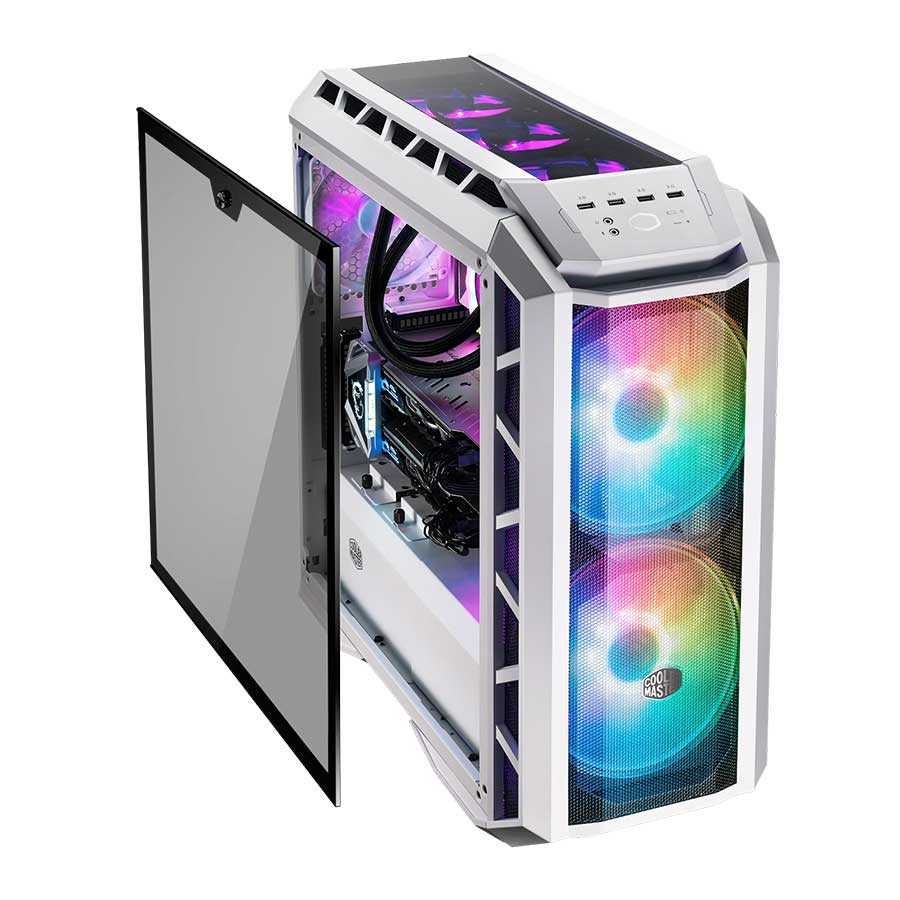 کیس کامپیوتر کولرمستر مدل MASTERCASE H500P MESH WHITE ARGB